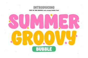 Groovy Summer Font Designs for Your Creative Projects