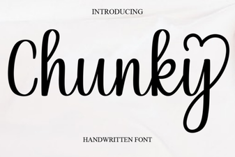 Chunky Fonts: Bold Designs and Creative Projects